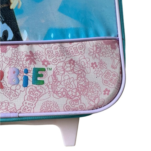 VTG Mattel Toys Barbie Doll Rolling Suitcase - Picture 3 of 12